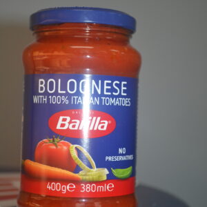 Barilla Bolognaise 400g, the ultimate culinary delight that brings the authentic taste of Italy to your kitchen. Indulge in the rich flavors and aromatic blend of premium ingredients, carefully crafted to perfection by Barilla, the renowned Italian pasta experts.