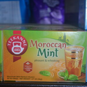 Indulge in the captivating blend of Teekanne Moroccan Mint Tea and experience the perfect harmony of flavors. Elevate your tea-drinking experience and savor the refreshing taste that will leave you craving for more. Embrace the magic of Morocco, one sip at a time.