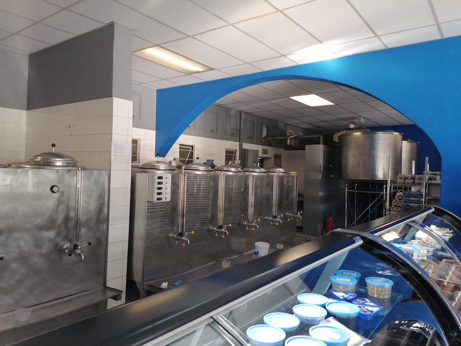 Olives and deli favourites at Pilaros